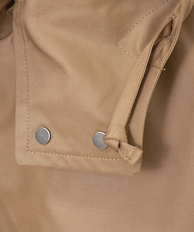 ライト フーデッド ブルゾン