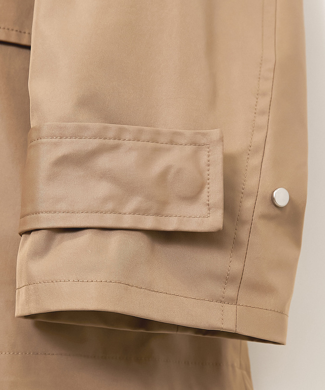 ライト フーデッド ブルゾン