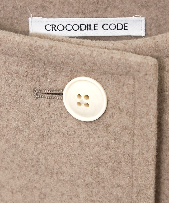 ジャージー メルトンライク コート