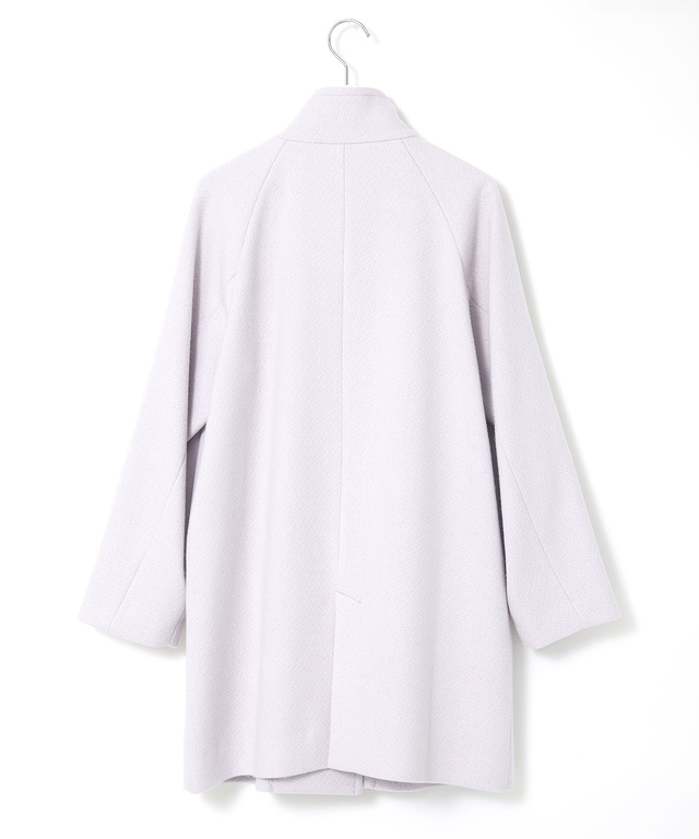 ブークレー スタンドカラー コート
