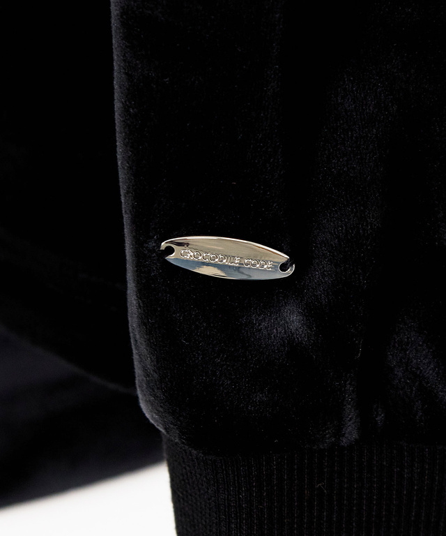 ベロアフリース ハイネック ブルゾン