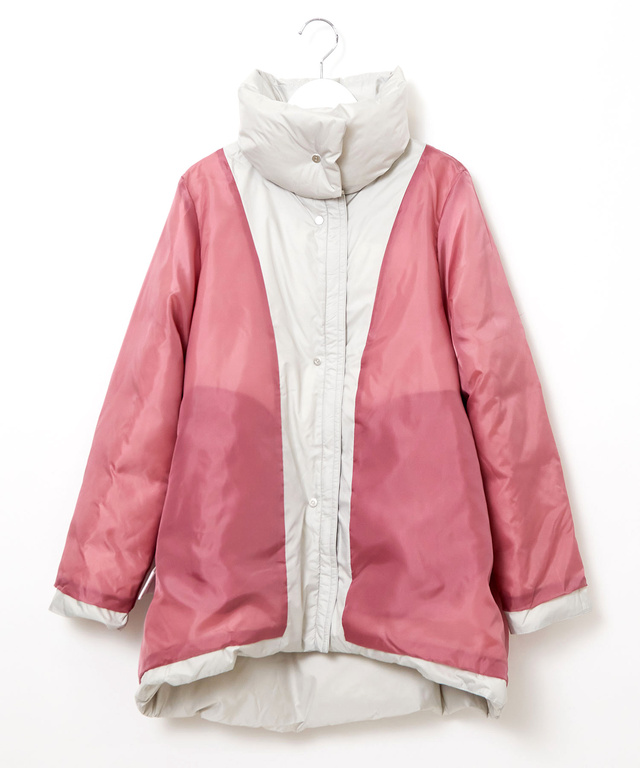 タフタ ダウンコート