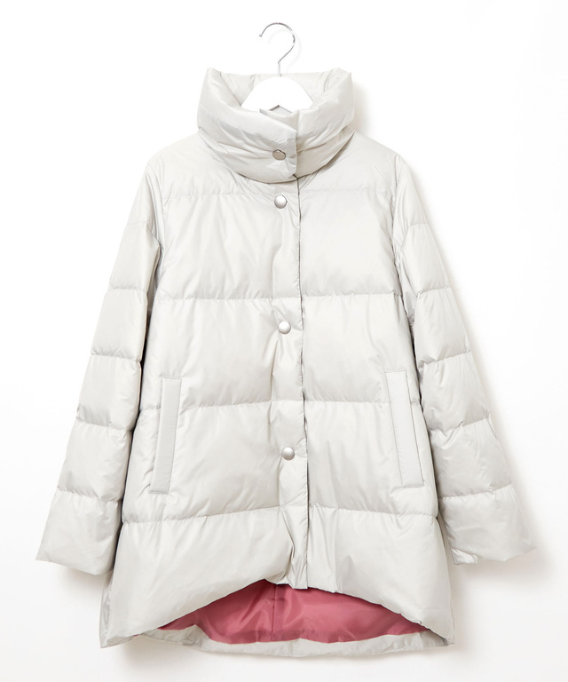 タフタ ダウンコート