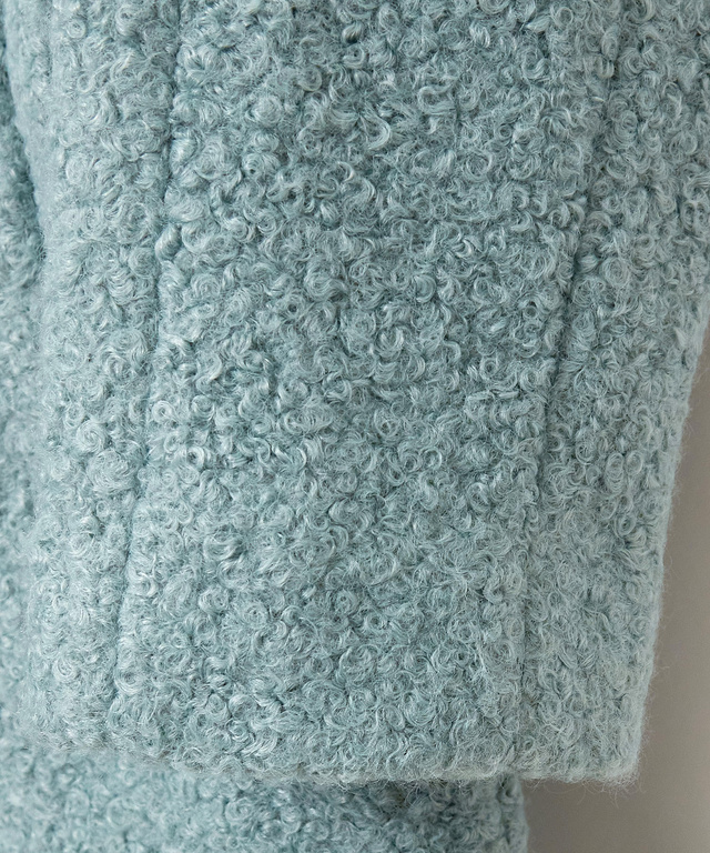 ボア スタンドカラー コート【一部店舗限定】