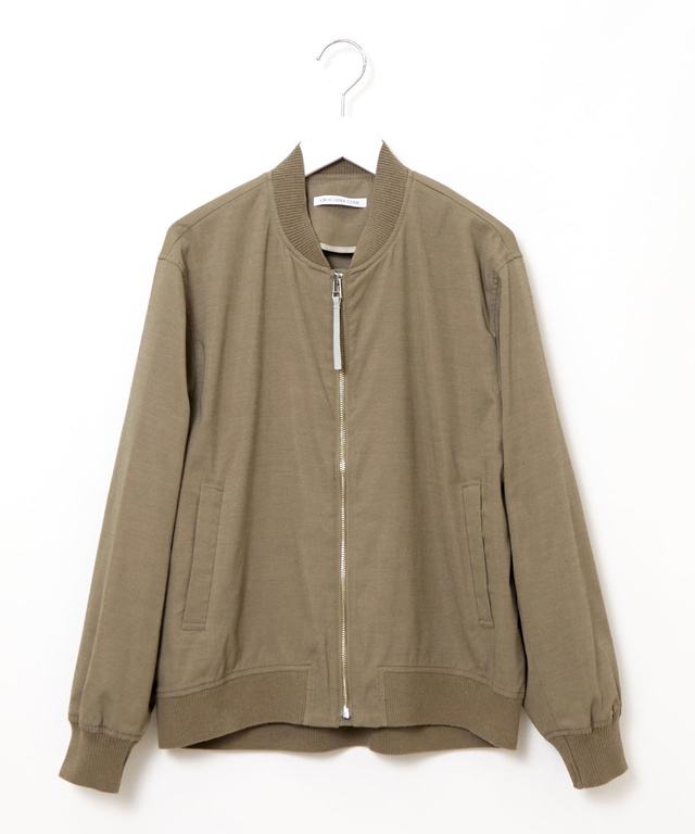 リネンライク ブルゾン