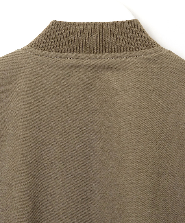 リネンライク ブルゾン