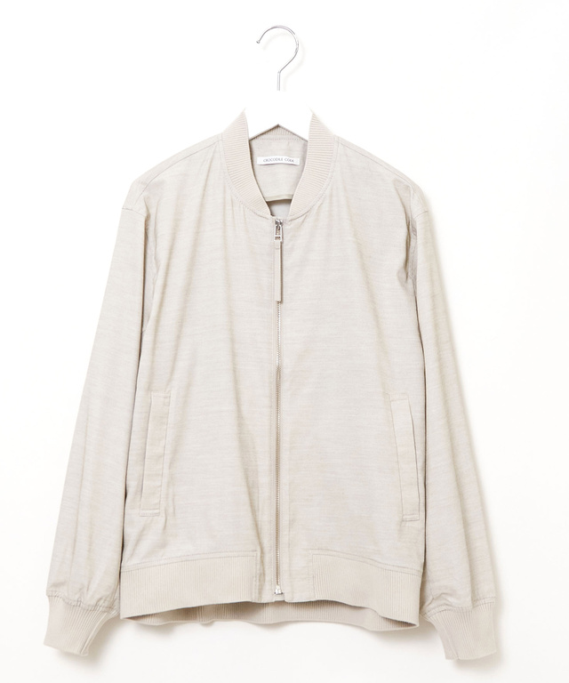 リネンライク ブルゾン