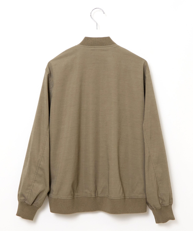 リネンライク ブルゾン