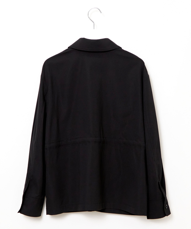 リネンライク ミリタリージャケット【オンラインショップ・一部店舗限定】