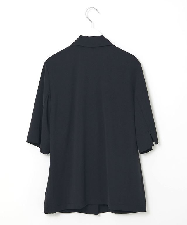 半袖 テーラードジャケット【接触冷感】【吸汗速乾】【UV加工】【オンラインショップ・一部店舗限定】