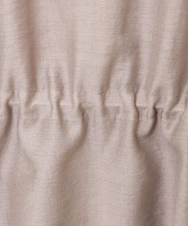 シアー フード付きブルゾン