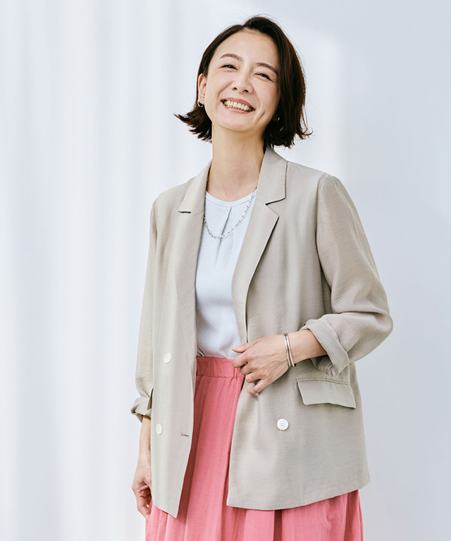 シアー ダブル  ジャケット