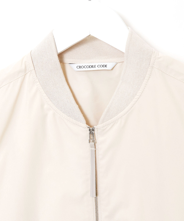 タフタ ジップアップ ベスト