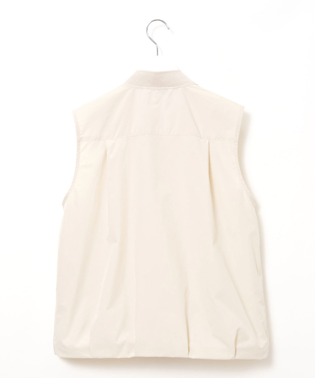 タフタ ジップアップ ベスト