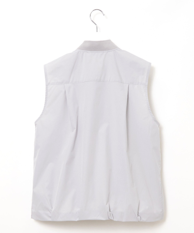 タフタ ジップアップ ベスト