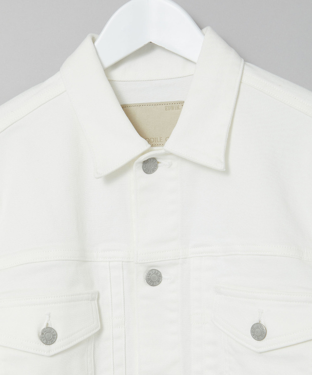 ホワイト デニムジャケット【EDWIN別注】【オンラインショップ・一部店舗限定】