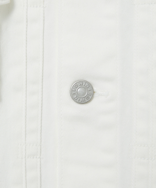 ホワイト デニムジャケット【EDWIN別注】【オンラインショップ・一部店舗限定】