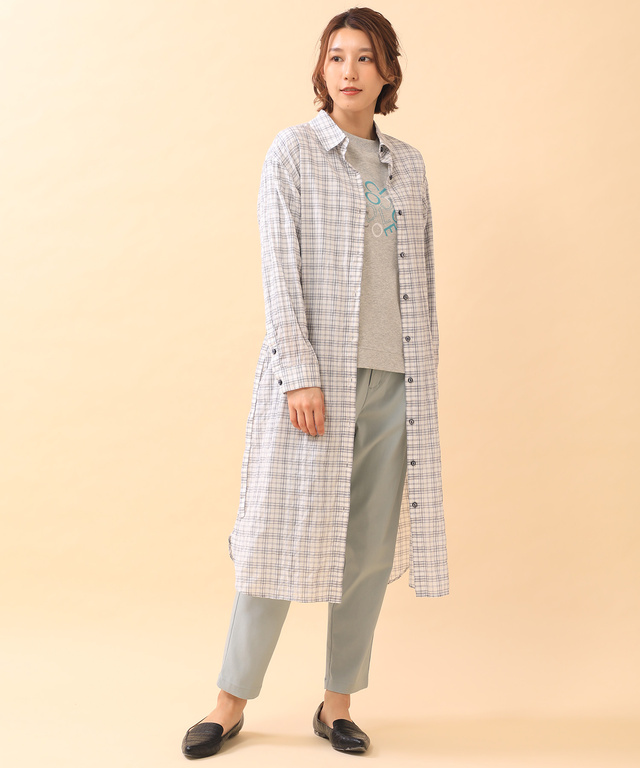 ストレッチ テーパード パンツ
