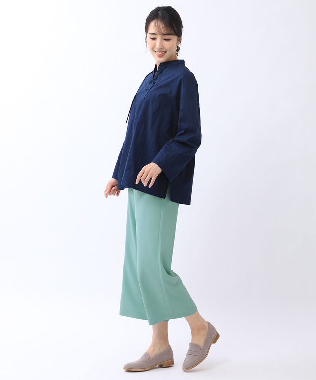 ストレート ワイド パンツ