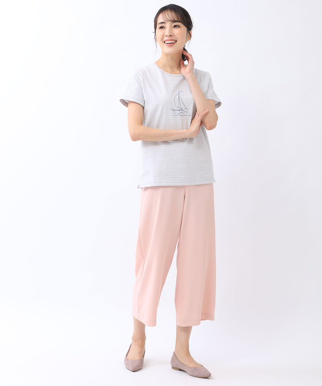 ストレート ワイド パンツ