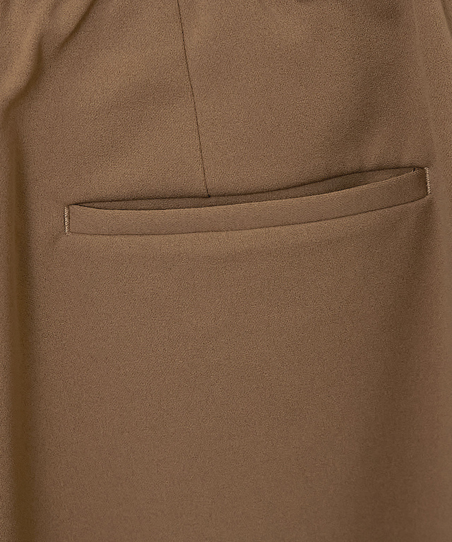 ジョーゼット ピンタック パンツ