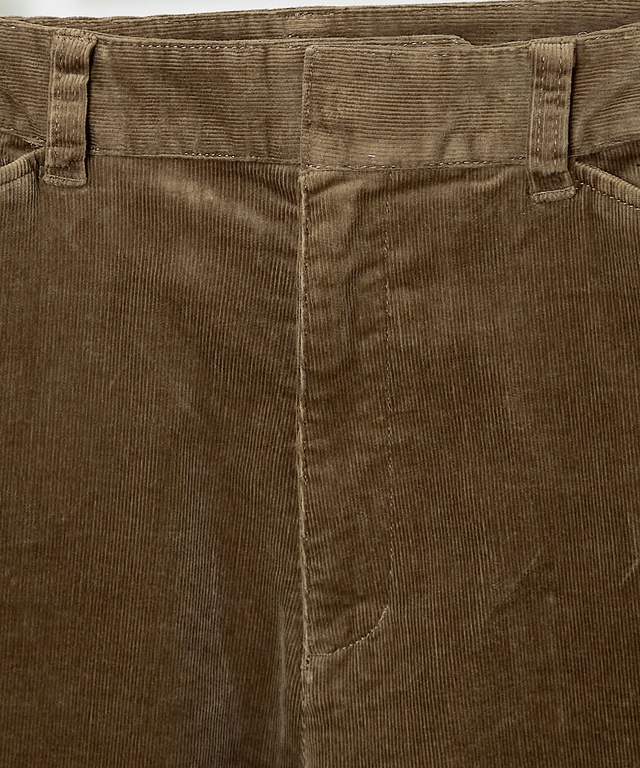 コーデュロイ テーパード パンツ