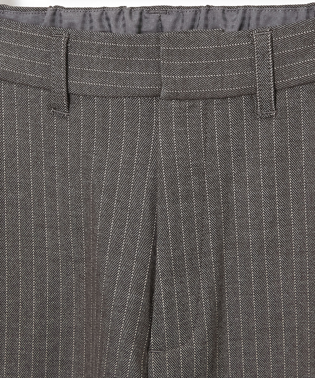 裏起毛 テーパード パンツ