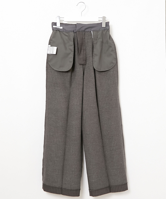 裏起毛 ワイド パンツ【一部店舗限定】