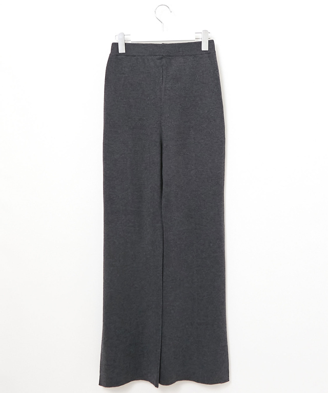 ニット ピンタック パンツ【手洗いOK】【一部店舗限定】