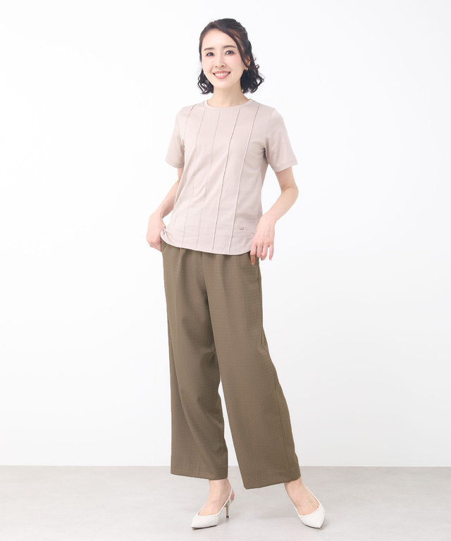 ドット セミワイド パンツ