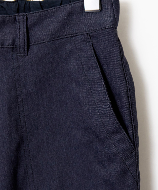 裏起毛 ベイカーステッチ パンツ