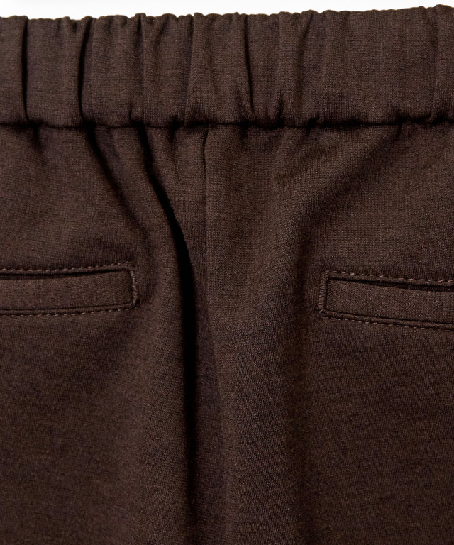 ドローコードデザイン 裏起毛 パンツ