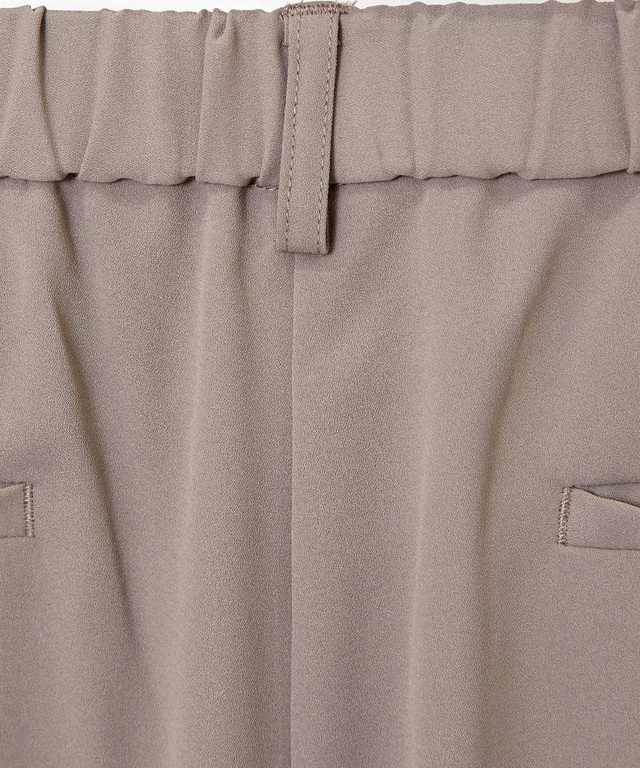 ラップ風 セミワイドパンツ【接触冷感】【吸汗速乾】