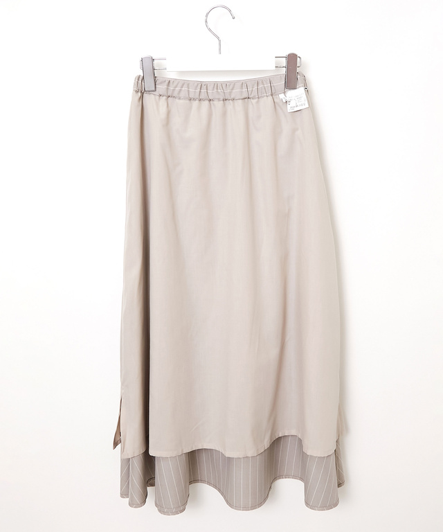 マキシ丈 フレア スカート【一部店舗限定】