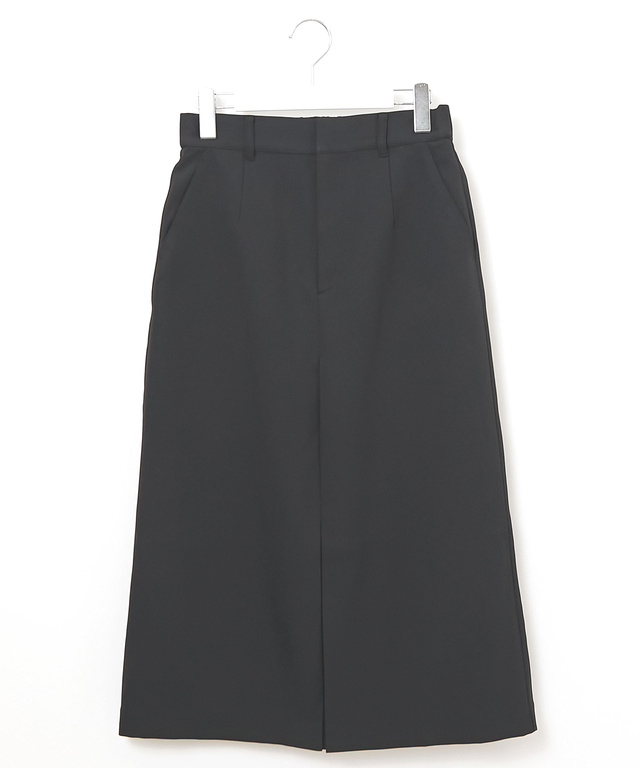 ボックスプリーツ ミドル丈 スカート【一部店舗限定】
