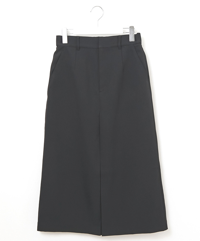 ボックスプリーツ ミドル丈 スカート【一部店舗限定】