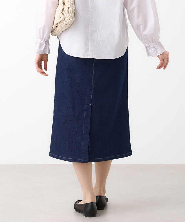 ウエストゴム デニム スカート
