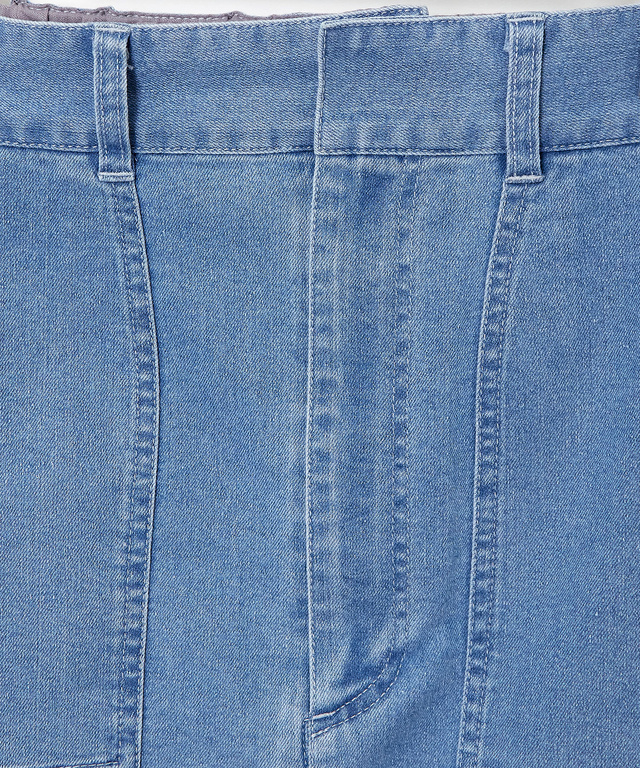 ウエストゴム デニム スカート