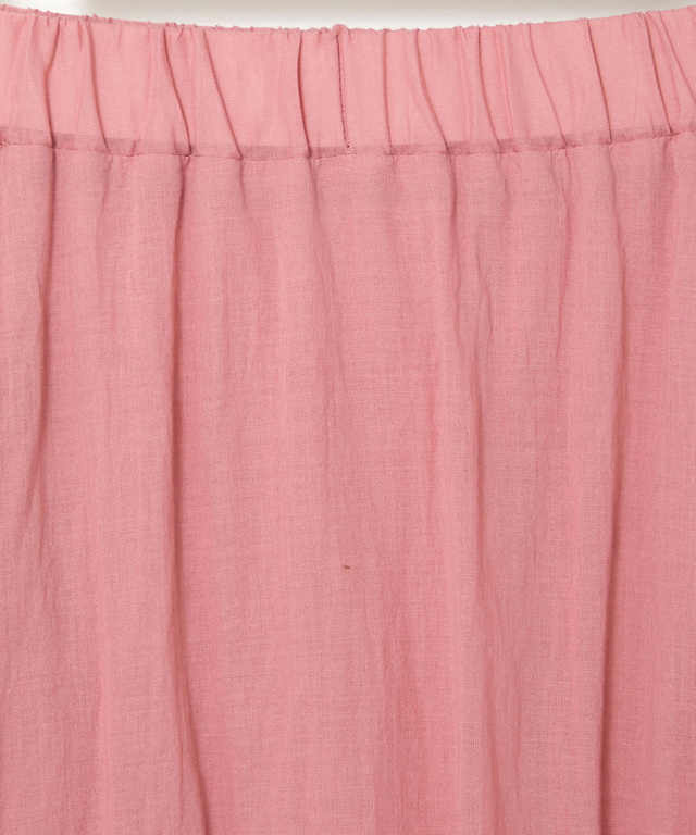 カラー ロングスカート