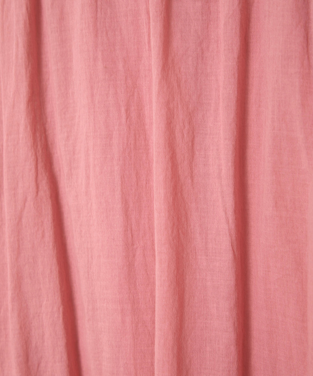 カラー ロングスカート