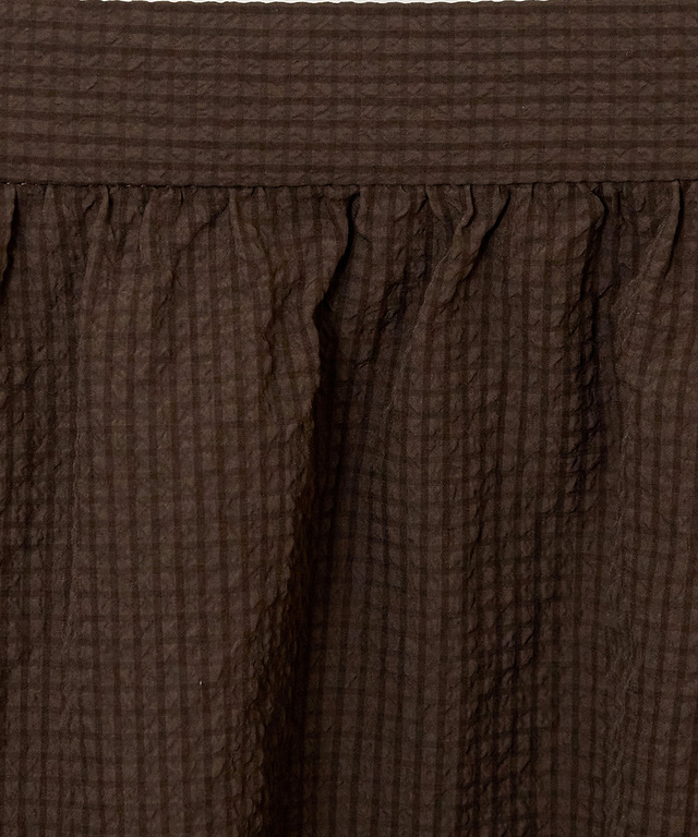 サッカー ギャザー ロングスカート【オンラインショップ・一部店舗限定】