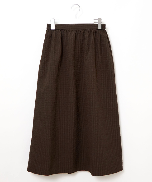 サッカー ギャザー ロングスカート【オンラインショップ・一部店舗限定】