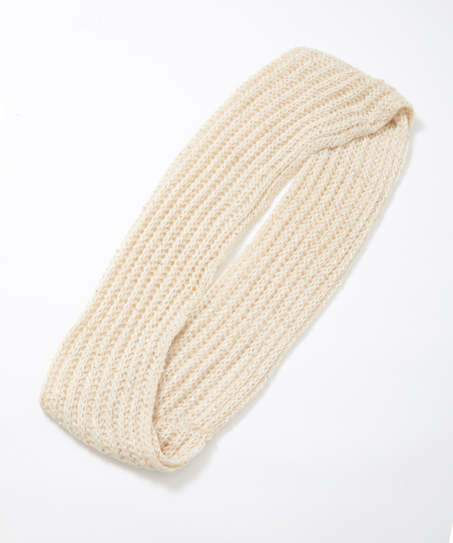 スパンコール ニット スヌード【手洗いOK】