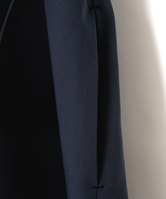 ウールブレンド パフスリーブ ワンピース【一部店舗限定】