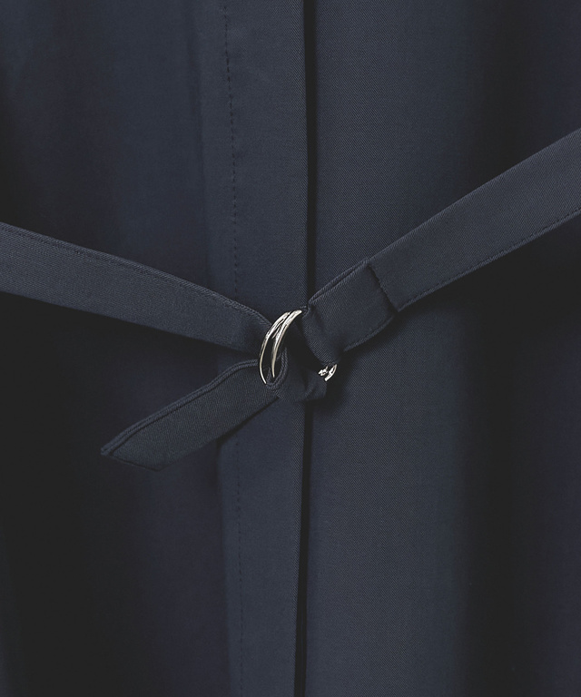 ウールブレンド パフスリーブ ワンピース【一部店舗限定】