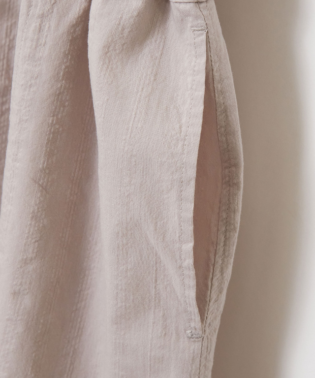 ドビーストライプ シャツワンピース