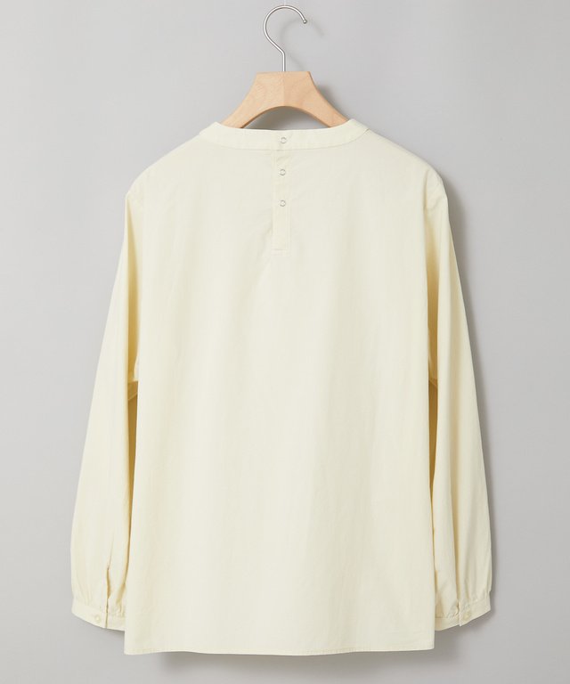 襟プリント デザイン ブラウス