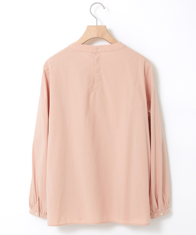 襟プリント デザイン ブラウス