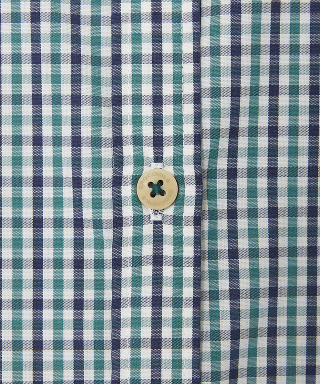 コットンブレンド レギュラーカラー ブラウス