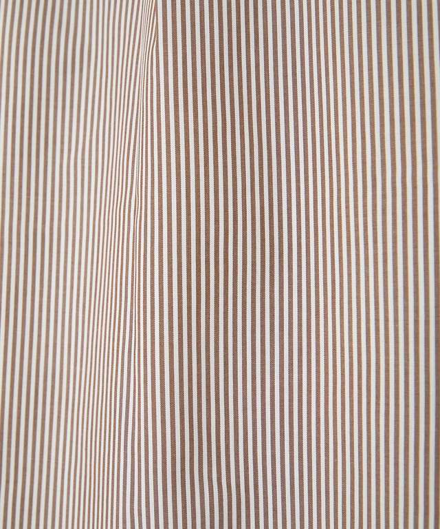 コットンブレンド レギュラーカラー ブラウス